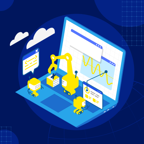 Team collaborating on creative project with design materials